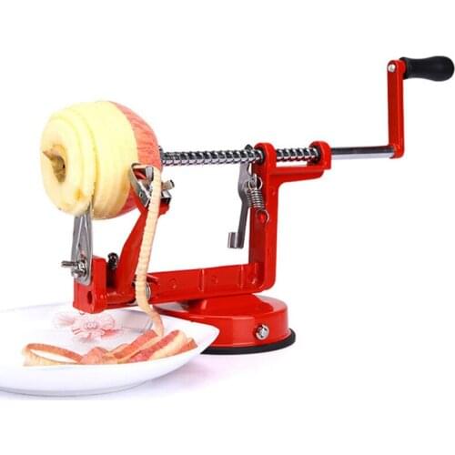 3 In 1 Apple Peeler Stainless Steel Fruit Potato Pear Corer Slinky Slicer Cutter Machine Kitchen Gadgets Hand-cranked Cook Tools