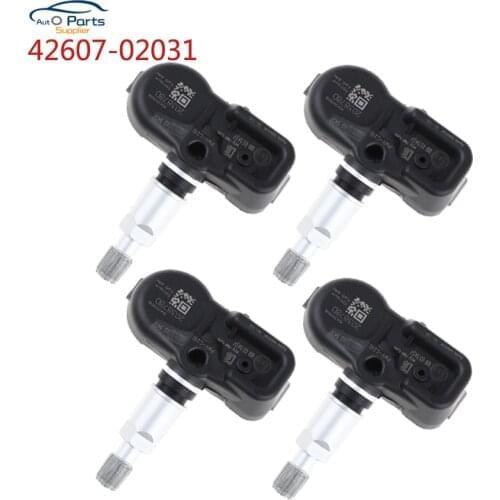 4Pcs TPMS Sensor 433MHZ For TOYOTA Avensis Auris RAV4 Yaris Verso 42607-02031 42607-02030 PMV-C210 4260702031