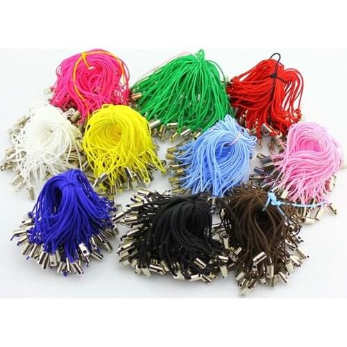 800pcs cell phone lariat lanyard straps mixed colors without lobster clasps bulk wholesales