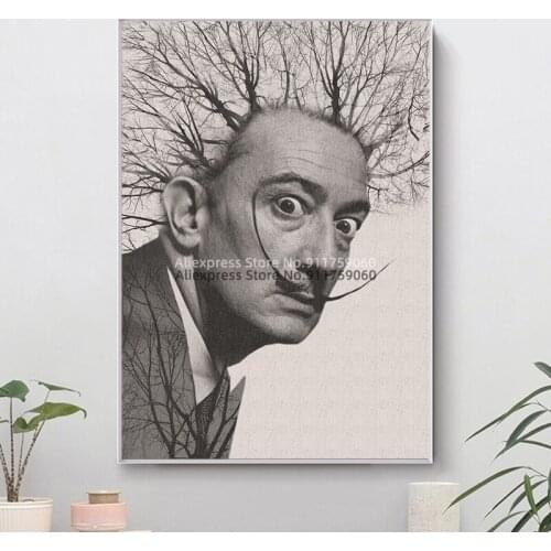 Abstract Salvador Dali Art Canvas Paintings On the Wall Art Posters And Prints Art Canvas Pictures Home Decor