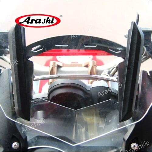 ARASHI CNC Windshield Reinforcement Support For BMW R1200GS 2013 - 2018 R1200 R 1200 GS1200 2014 2015 2016 2017 GS Accessories