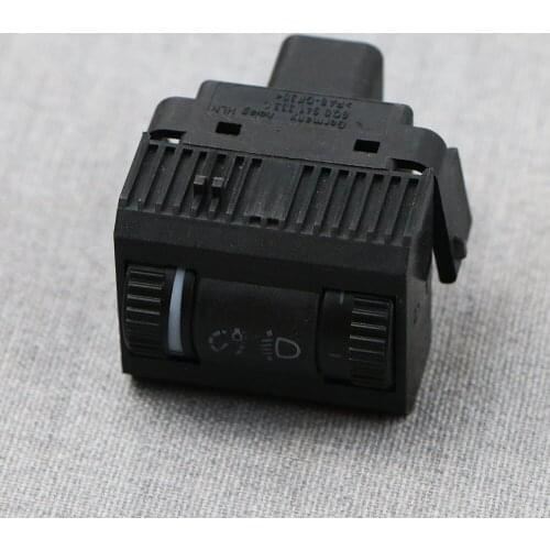 For VW Polo 9N Hatchback Sedan 1.2 - 1.9L 6Q0941333C Headlight Adjustment Dashboard Brightness Switch Button