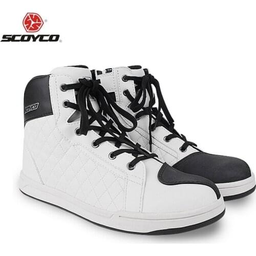 SCOYCO Anti-Fall Botas Moto Breathable Motorcycle Boots Women Men Motorcycle Boots For Casual Shoes Motocross Boots,MT-052