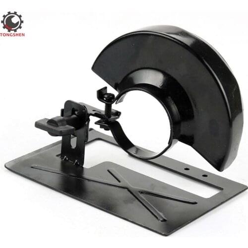 Angle Grinder Stand Angle Grinder Bracket Holder Support with Protector Shield Cover Adjustable Metal Angle Grinder Bracket