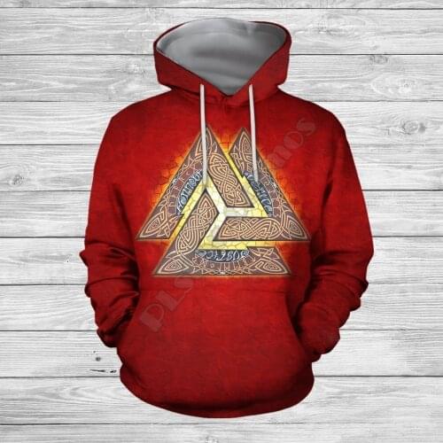 Viking Rune 3D Printed Unisex Shirts Sweatshirt zipper hoodies women For men Pullover streetwear Cosplay costumes