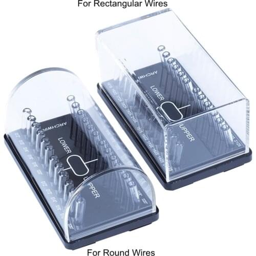 1pcs Dental Orthodontic Acrylic Organizer Holder Box For Placing Preforamed Wire