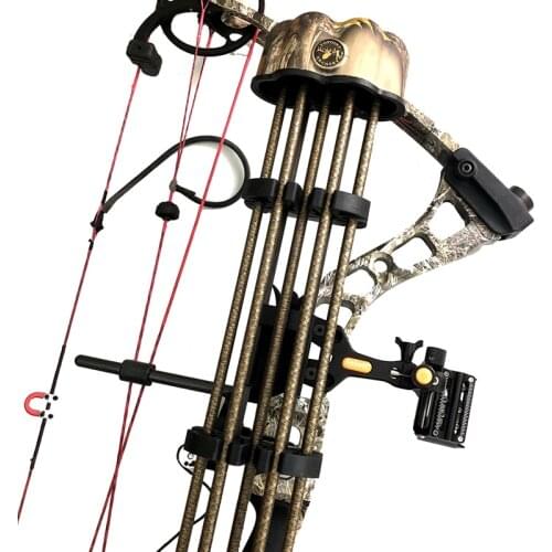 Archery Quiver 5 Arrows Tube Compound Bow Arrow Holder Outdoor Hunting Shooting Accessory Arrow Quivers for Decathlon