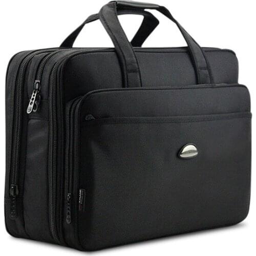 High Quality Men Oxford Cloth Design Business Briefcase Laptop Document Case Fashion Attache Messenger Bag Male