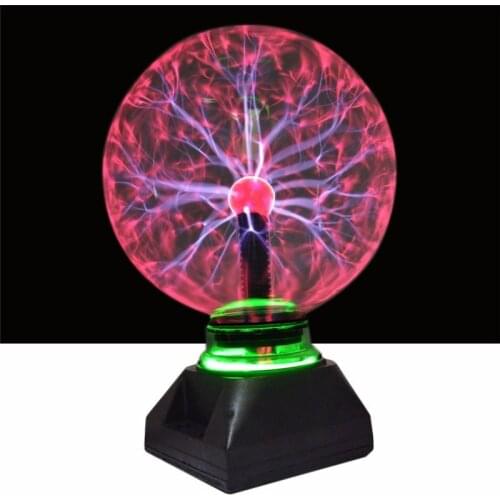 Xmas4 5 6 8 inch plasma ball Glass Light Crystal Light Plasma Ball Lamp For Christmas Home Decoration Lighting kids gifts