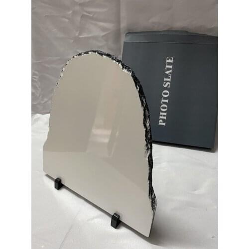 Factory price 30*30cm Sublimation transfer Photo slate/heat press stone for sale