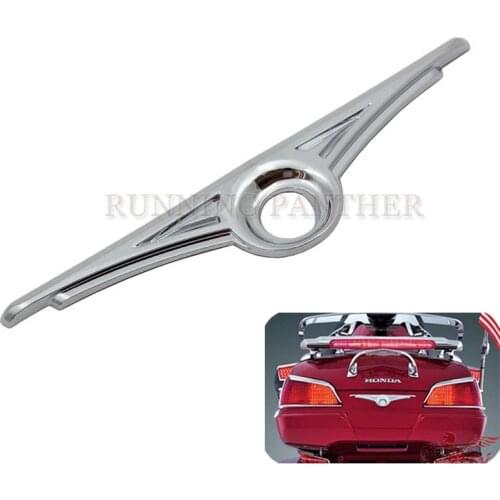 ABS Plastic Chrome Motorcycle Trunk Key Accent Cover For Honda Goldwing GL1800 2002-2013 2012 2011 2010 2009 2008 2007 2006 2005