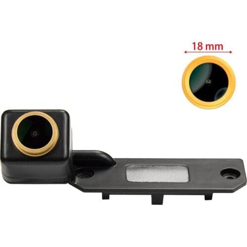 Free Filter HD 1280 * 720P Car Rear ViewParking Camera Plate Light for Caddy Sharan Passat B5 B6 Transporter T5 Touran Jett a