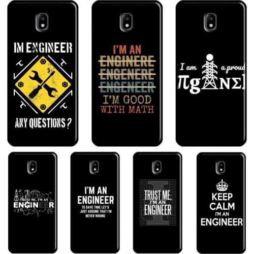 I m An Engineer I m Good At Maths Case For Samsung Galaxy J5 2017 A3 A5 J1 J3 J7 2016 J4 J6 A6 A8 Plus A7 A9 J8 2018 Coque