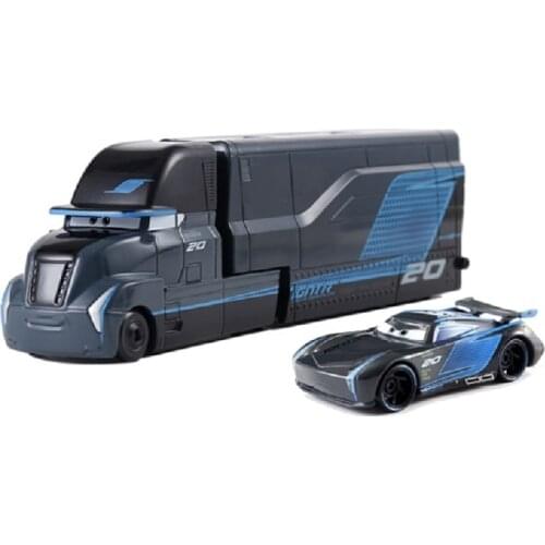 Disney Pixar Cars 3 Cars 2 Jackson Storm Mack Uncle Truck Abs Plastic Toy Car Diecast 1:55 Loose Brand New In Stock