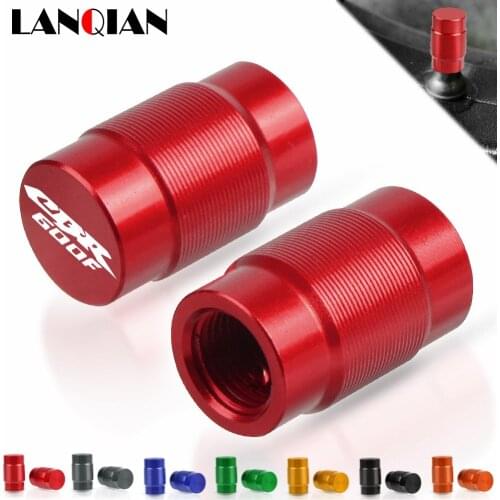 For Honda CBR600F Motorcycle Aluminum Wheel Tire Valve Stem Caps Airtight Covers CBR 600 F 2007 2008 2009 2010 2011 2012 2013