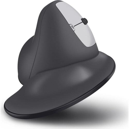 Microtouch ergonomic hand holding upright anti-mouse hand office wired and wireless 66 degree quasi-vertical mouse