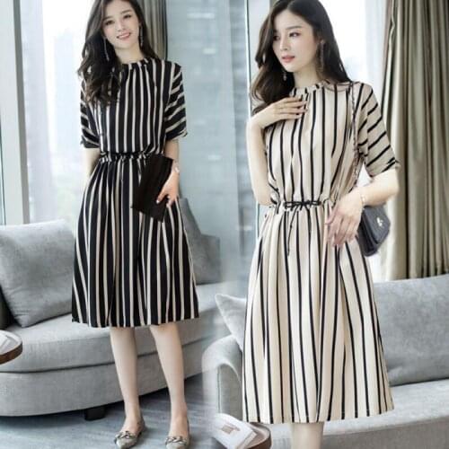 FGHGF Summer Striped Dresses