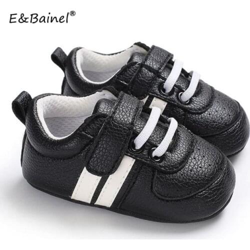 Baby First Walkers Shoes Soft Sole Infant Sneaker PU Leather Girls Boys Brand Baby Shoes 0-18Month Newborn Bebe Kids Footwear