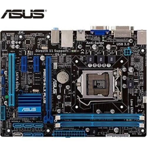 ASUS P8B75-M LX PLUS Motherboard LGA 1155 DDR3 16GB B75 P8B75-M LX PLUS Desktop Mainboard Systemboard SATA III PCI-E 3.0 Used