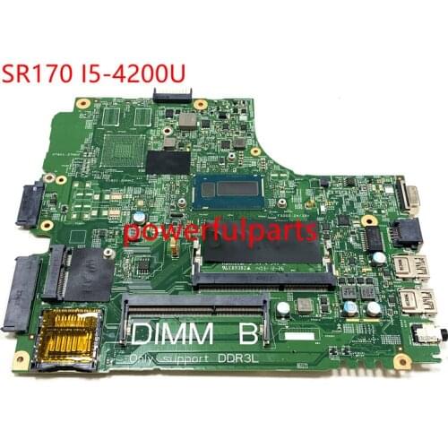 100% Working For Dell Latitude 3440 laptop motherboard 0JHWYN CN-0JHWYN 13221-1 DL340-HSW with i5-4200u working perfect
