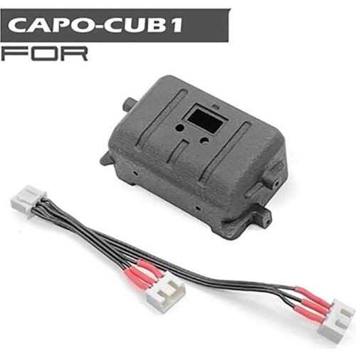 Model Fuel Tank Exhaust Tube w/ Charging Port for CAPO CUB1 RC Car