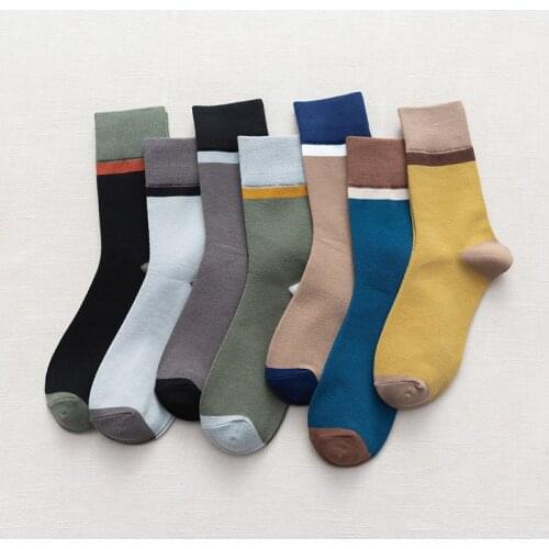 Socks mens new autumn street sports socks Man woman socks Color Comfortable Cotton Ankle Socks Wholesale