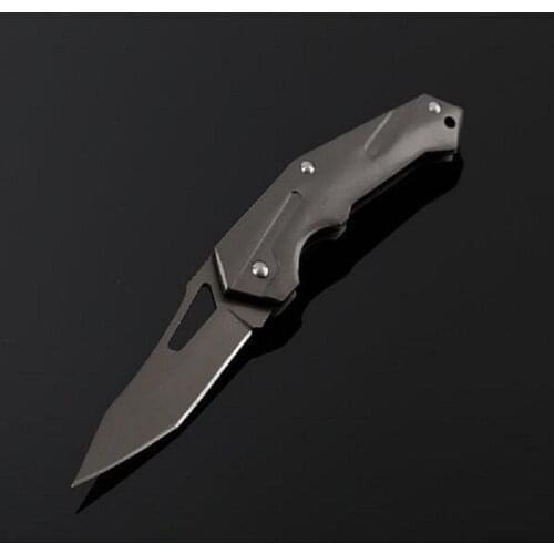 6.6" Knives 58HRC Jungle Wilderness Outdoor Knife Self-defense Portable Knife Tactical Hunting Defense Fruit Knife