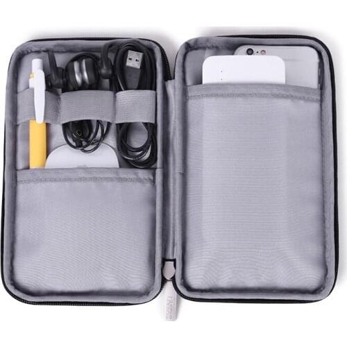 Electronic Gadgets Organizer Digital Accessories Storage Bag for Power Supply Data Line Charger Mobile Hard Disk Protect Pouch