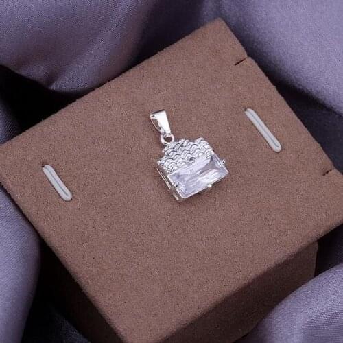 P269 Free Shipping silver plated Necklace, 925 fashion silver jewelry Corrugated insets /ASOOMZJD ASOOMZJD