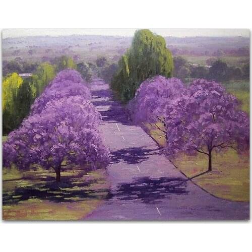 Hand-painted oil painting home decor painting high quality landscape art painting pictures for living room DM-15102602