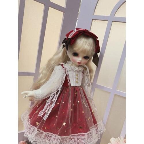 [wamami] Lolita Dress Skirt For 1/6 1/4 MSD YOSD BJD Doll Dollfie Outfits