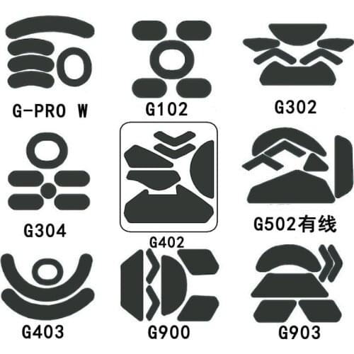 YYT Mouse feet stickers G302 G303 G304 G402 G403 G502 G602 G703 replacement pad