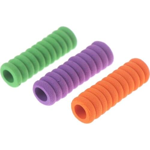 10pcs Comfort Soft Foam Pen Pencil Grips Pen Control Pupil Handwriting Aid Kids Children School Stationery