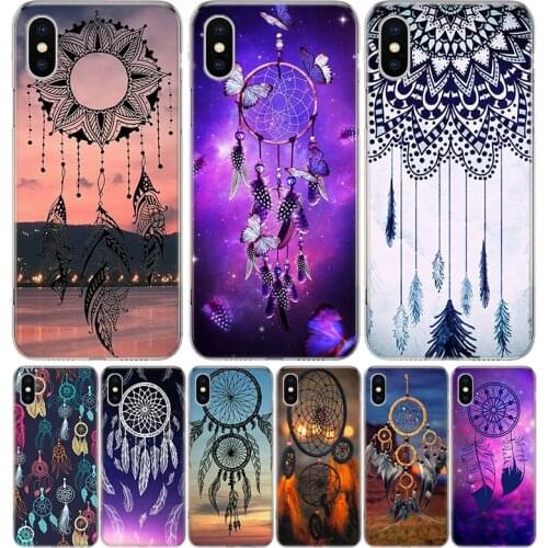 The dream catcher mandala Phone Case for Apple iphone 11 12 Mini Pro XR X Xs Max 7 8 6 6s Plus 7G 6G 5G 5S 5 SE + Customize Cove