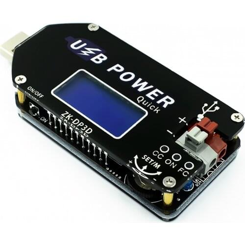 DP3D CNC USB TYEPE-C DC DC Converter CC CV 1-30V 2A 15W Power Module Adjustable Regulated power supply QC2.0 3.0 AFC