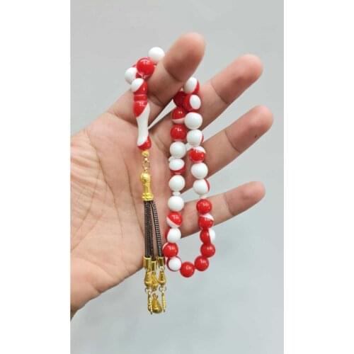 Islamic Tasbih Muslim Rosary Beads 33 Prayer Rosary For Men Bracelet For Men Accessory amber oltu amber stone Handmade Turkey