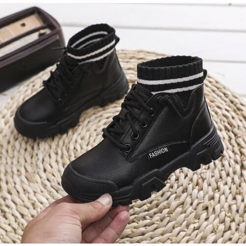 MHYONS Children's Leather Shoes