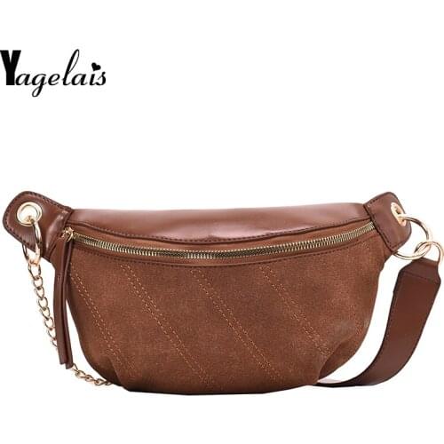 Fashion PU Leather bag Women New Chest Bag Womens Bag Casual Yet Diagonal Shoulder Bag Small Purse Messenger Bag