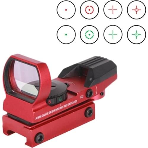 20mm Rail Rifle Scope Hunting Optics Holographic Red Dot Sight Tactical Scopes