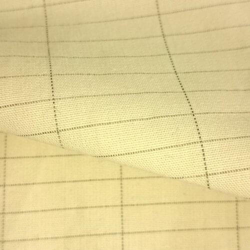 Conductive silver/cotton earth sheets fabric silver 39