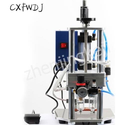 Upper and lower Hot Press Opening Machine Sealing Machine Pneumatic leather Wrinkle Bag ironing Machine Sealing Machine