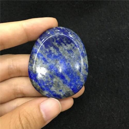 1pcs energy stone natural red jasper&black obsidian&lapis lazuli reduce stress massage stone play rock