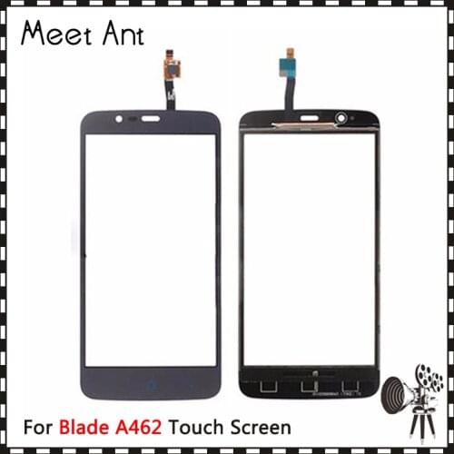10pcs/lot High Quality 5.0" For ZTE Blade A462 A 462 Touch Screen Digitizer Sensor Outer Glass Lens Panel