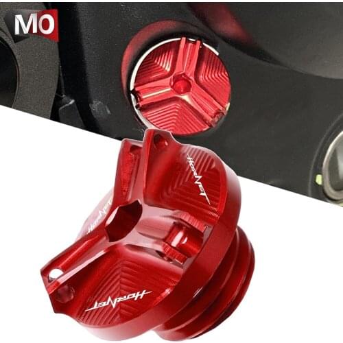 M20*25 Motorcycle CNC Aluminum Oil Filler Cap Plug cover For HONDA CB599 CB600F CB919 CB900F HORNET CB 599 600 900 F HORNET 250