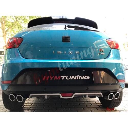 Seat Ibiza Diffuser Sport Model Diffuser Car Accessory Universal Compatible Modified Rear Bumper Attachment