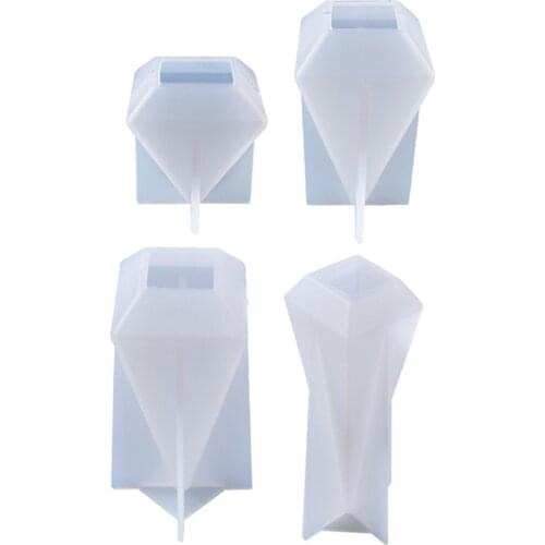 DIY Candle Making Mold 3D Soft Centrum Mold Silicone Aromatherapy Candle Mold Handmade Crafts Tool Supplies benefit