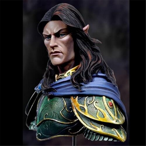 Game Role Ithandir Resin Bust Kit 1/10 Scale Assembly Model Figure Resin Kit Bust Colorless Self-Assembled Toy