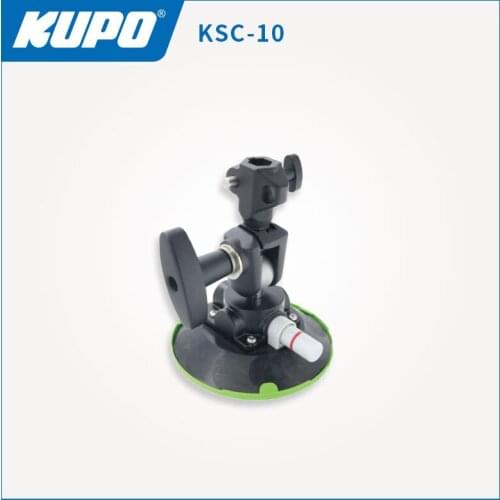 KUPO pumping 6 "vacuum chuck KSC-10 rotatable 16mm joint lamp glass car shooting film and television bracket