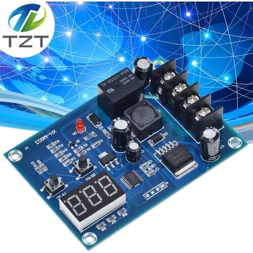 TZT XH-M603 Charging Control Module 12-24V Storage Lithium Battery Charger Control Switch Protection Board With LED Display NEW