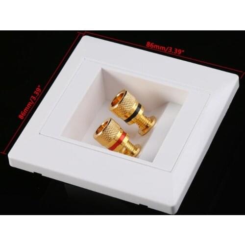 Wall Socket Video Panel Speaker Junction Box Power Outlet